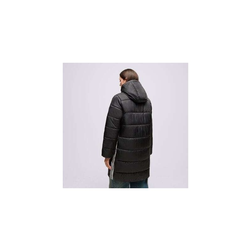Adidas Jachetă De Iarnă Adicolor Long Femei Îmbrăcăminte Geci de iarnă II8456 Negru