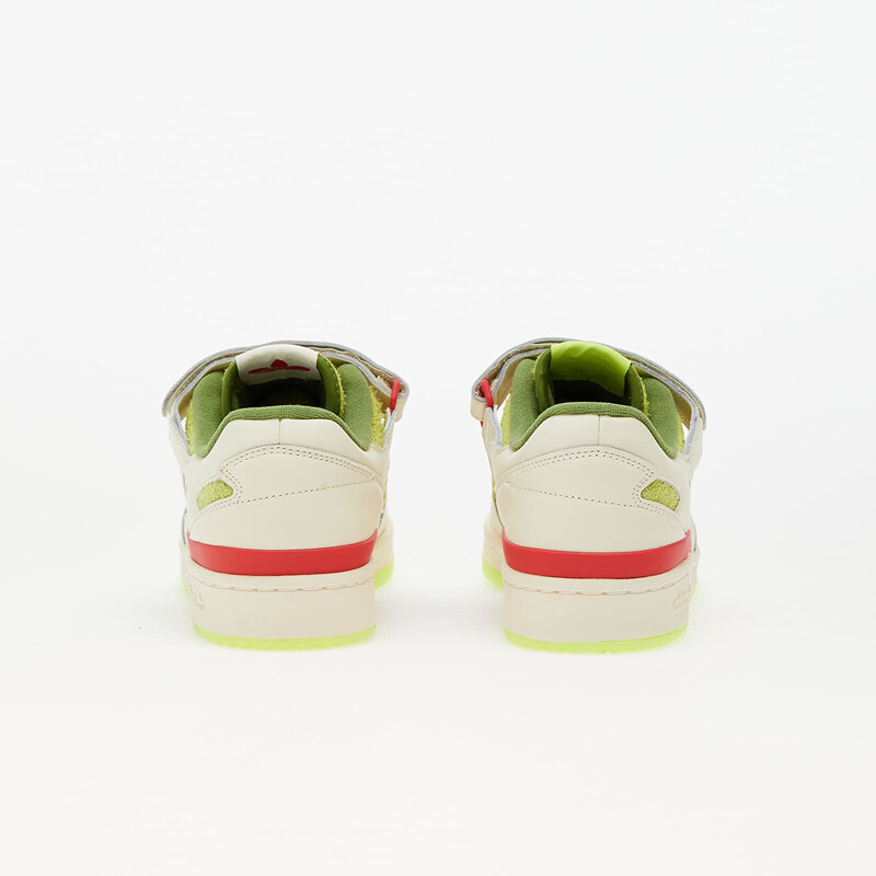 adidas Originals adidas x The Grinch Forum Low Core White/ Collegiate Red/ Solar Slime