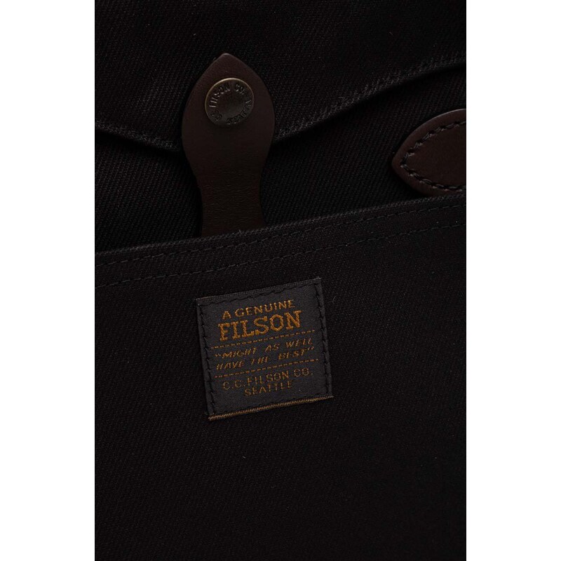 Filson geantă Original Briefcase culoarea negru, FMBAG0069