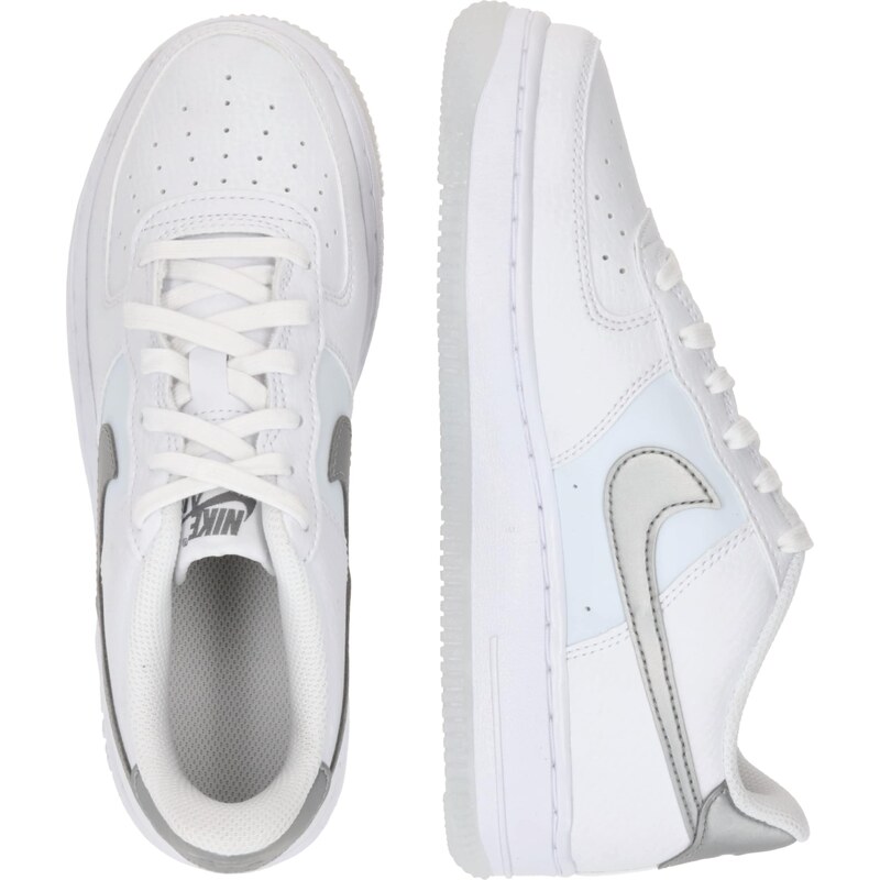 Nike Sportswear Sneaker 'AIR FORCE 1' gri închis / alb
