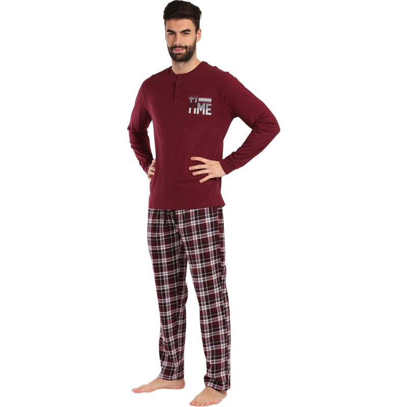 Pijama bărbați Nedeto multicoloră (NP009) M