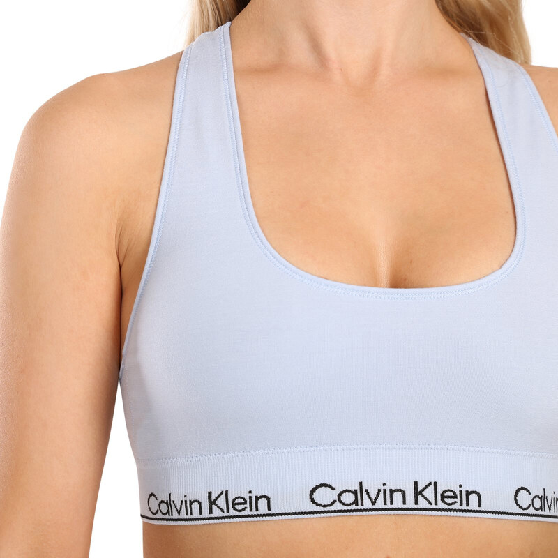 Sutien pentru femei Calvin Klein supradimensionat albastru (QF7317E-CJP) XXL