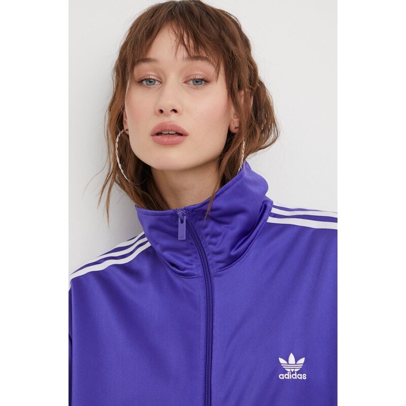 adidas Originals bluză femei, culoarea violet, uni IP0605