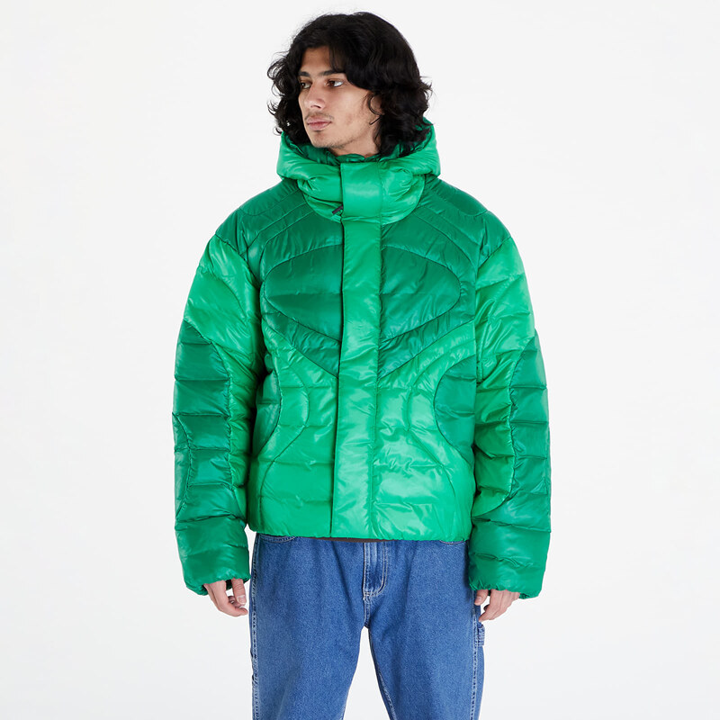 Jachetă cu puf pentru bărbați Nike Sportswear Tech Pack Therma-FIT ADV Hooded Jacket ﻿Stadium Green/ Malachite