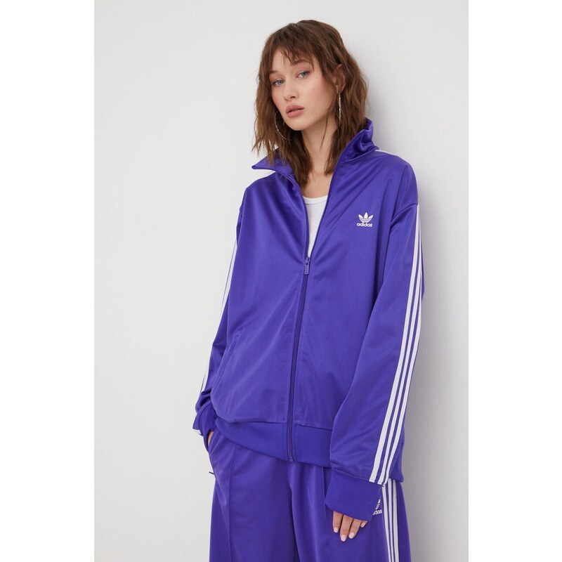 adidas Originals bluză femei, culoarea violet, uni IP0605