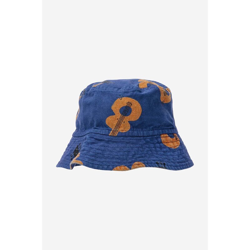 Bobo Choses pălărie din bumbac pentru copii culoarea albastru marin, bumbac