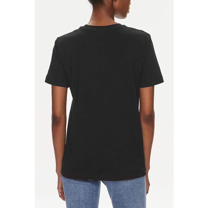 CALVIN KLEIN T-Shirt Diffused Monologo Regular Tee J20J223264 BEH ck black