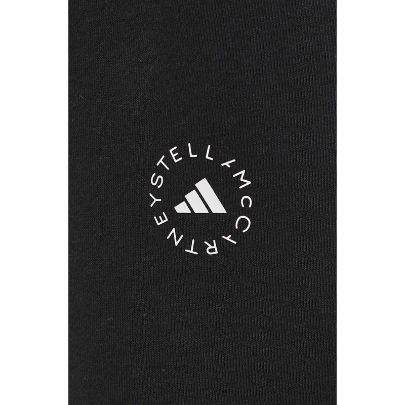 adidas by Stella McCartney pantaloni de antrenament culoarea negru, uni IN3650