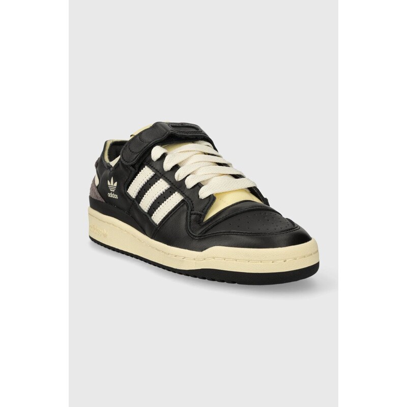 adidas Originals sneakers din piele Forum 84 Low culoarea negru
