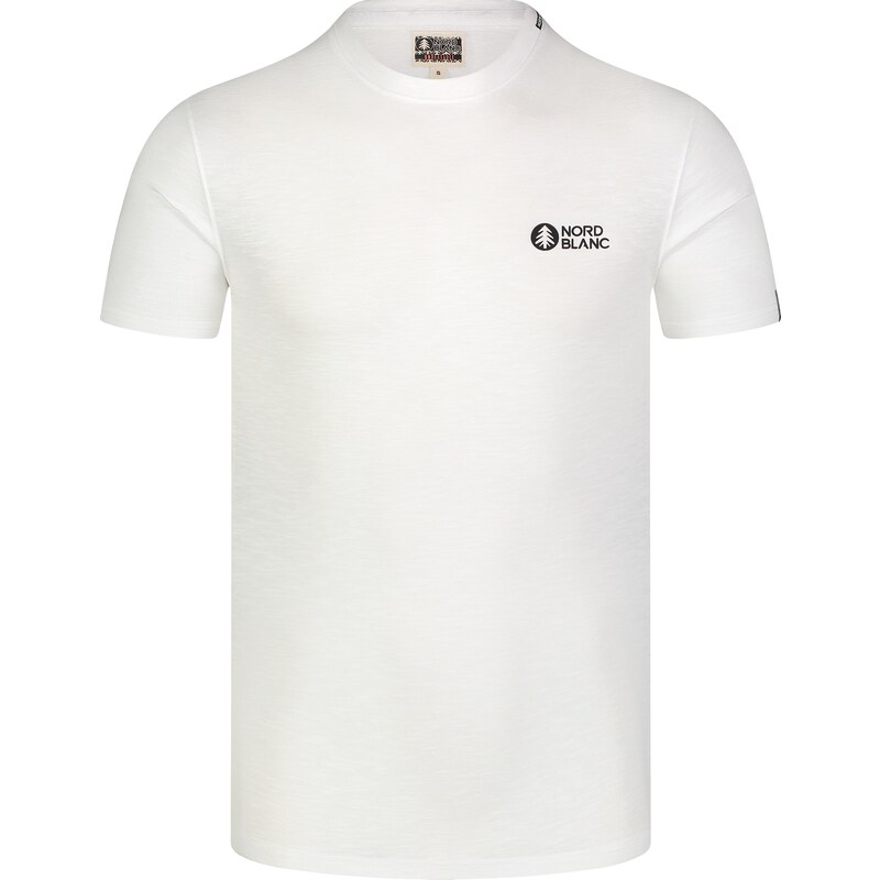 Nordblanc Tricou alb pentru bărbați SEAL