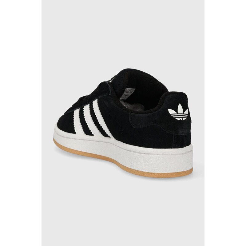 adidas Originals sneakers din piele întoarsă culoarea negru HQ6638