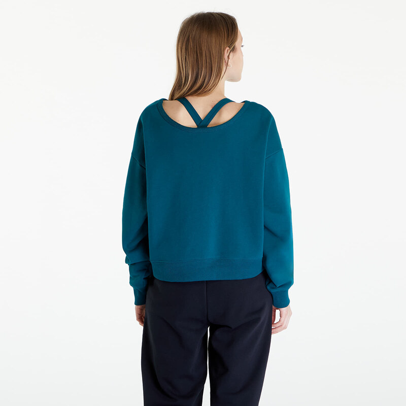 Hanorac pentru femei Under Armour Project Rock Terry Sweatshirt Turquoise