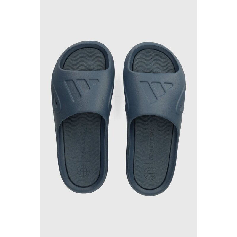adidas papuci culoarea bleumarin IE7898