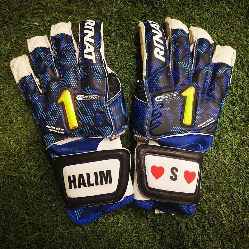Щампа Вратарски Ръкавици от SPORTRESPECT Personalisation Goalkeeper Gloves