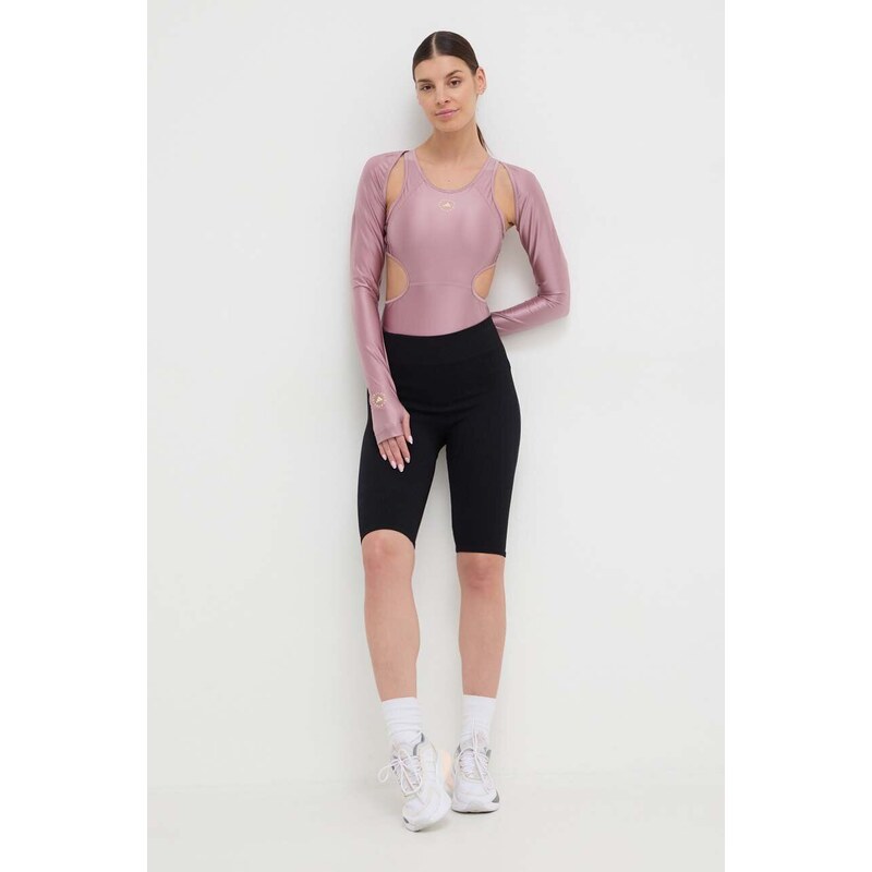 adidas by Stella McCartney body femei, culoarea roz IN3659