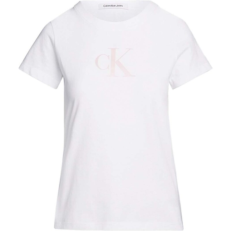 CALVIN KLEIN T-Shirt Gradient Ck Tee J20J222343 0K4 pvh white
