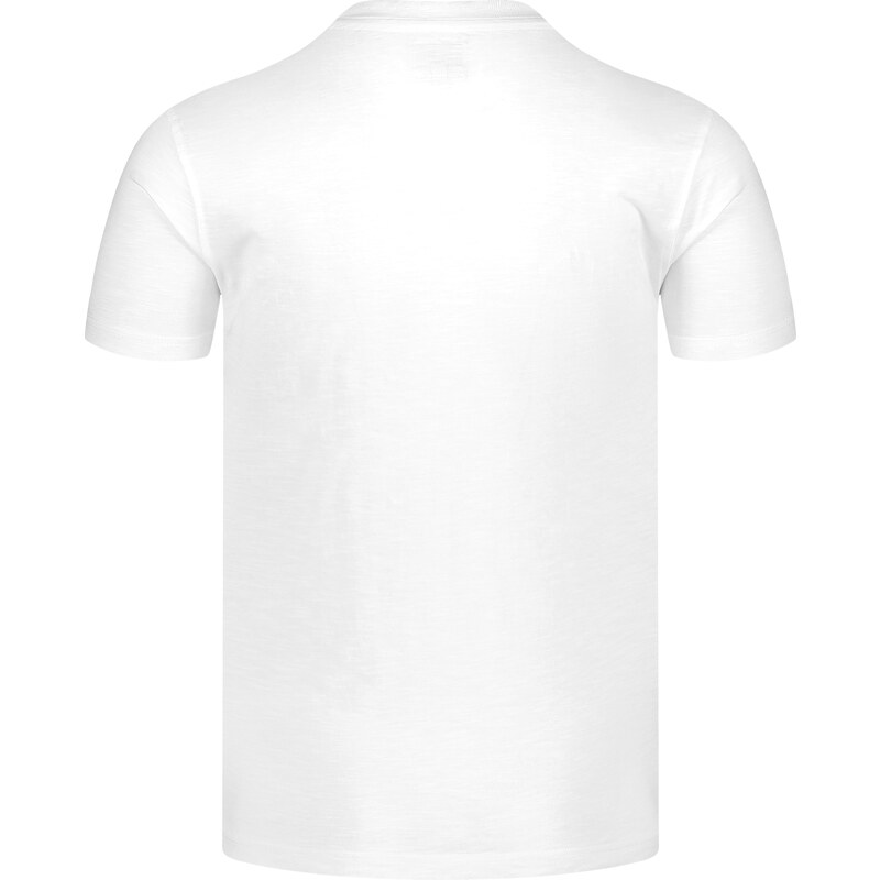 Nordblanc Tricou alb pentru bărbați CAPITAL