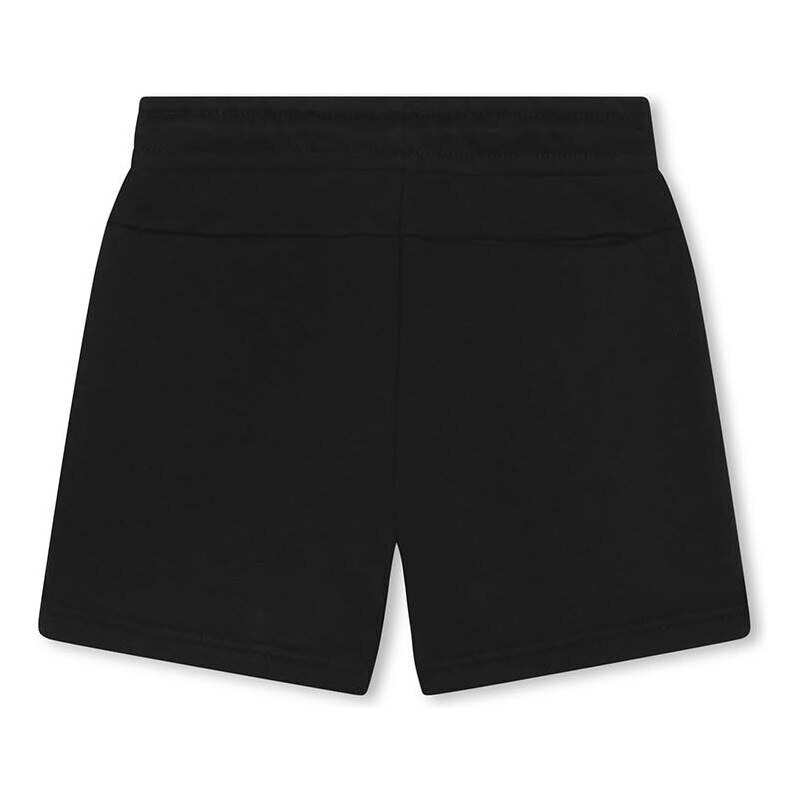 Karl Lagerfeld pantaloni scurti copii culoarea negru, talie reglabila
