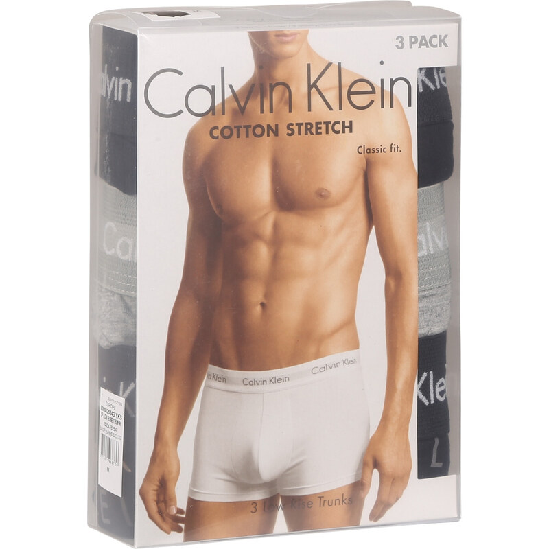 3PACK boxeri bărbați Calvin Klein multicolori (U2664G-YKS) S