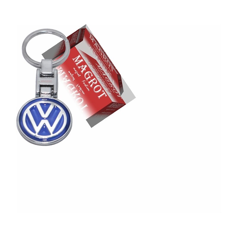 Magrot;Volkswagen Breloc premium volkswagen 3d cu doua fete, metalic Magrot 20168