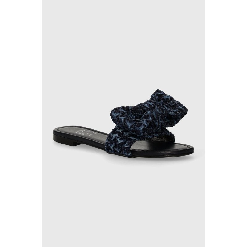AGL papuci Summer Goffre femei, culoarea albastru marin, D656076PHK7670A976