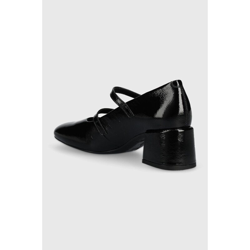 Vagabond Shoemakers pantofi de piele ADISON culoarea negru, cu toc drept