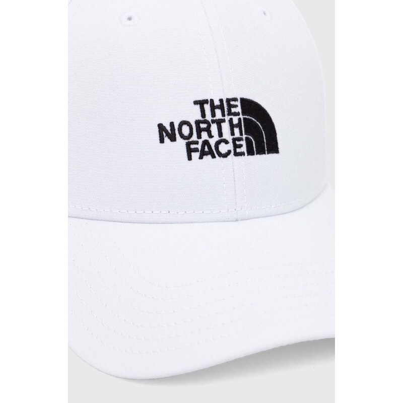 The North Face sapca Recycled 66 Classic Hat culoarea alb, cu imprimeu, NF0A4VSVFN41