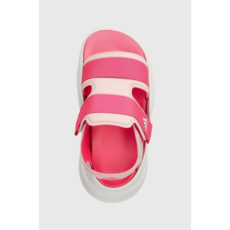 adidas sandale copii MEHANA SANDAL KIDS culoarea roz