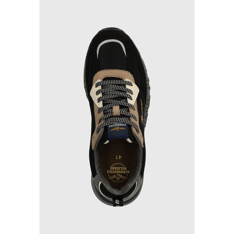 Aeronautica Militare sneakers culoarea negru, SC276CT3332