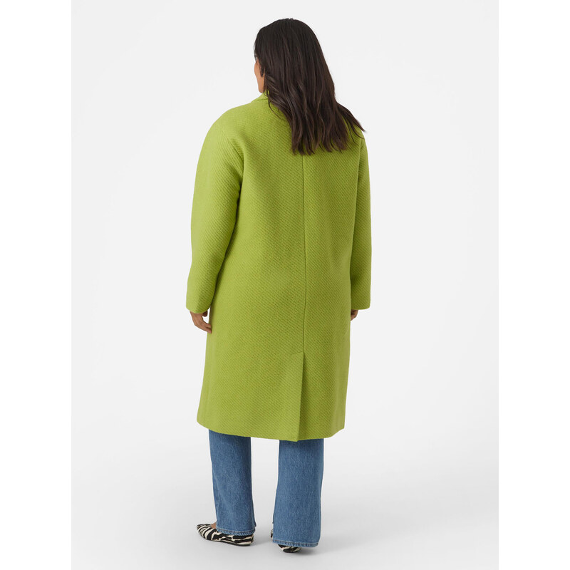 Palton de lână Vero Moda Curve
