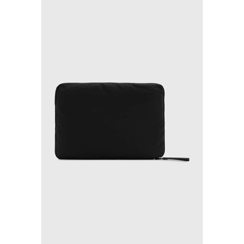 AllSaints husa laptop SAFF culoarea negru