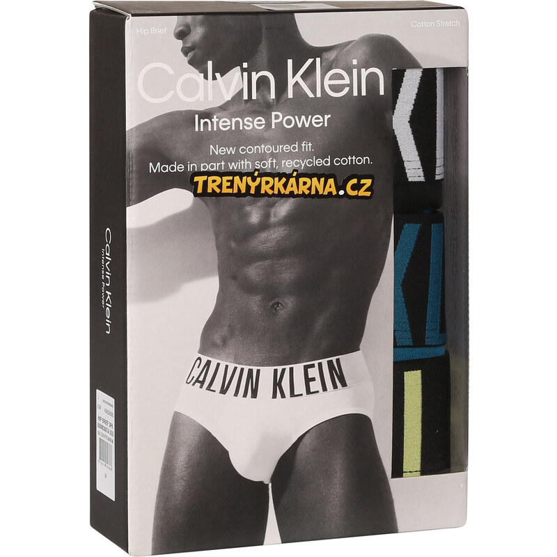 3PACK slipuri bărbați Calvin Klein multicolore (NB3704A-OG5) XL