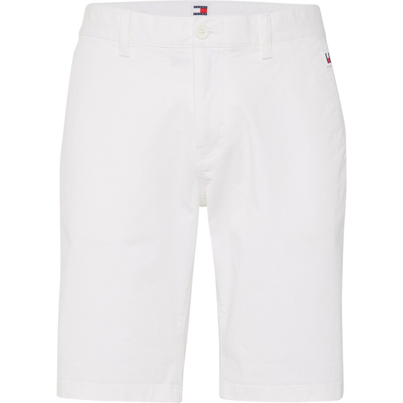 Tommy Jeans Pantaloni 'Scanton' bleumarin / roșu / alb