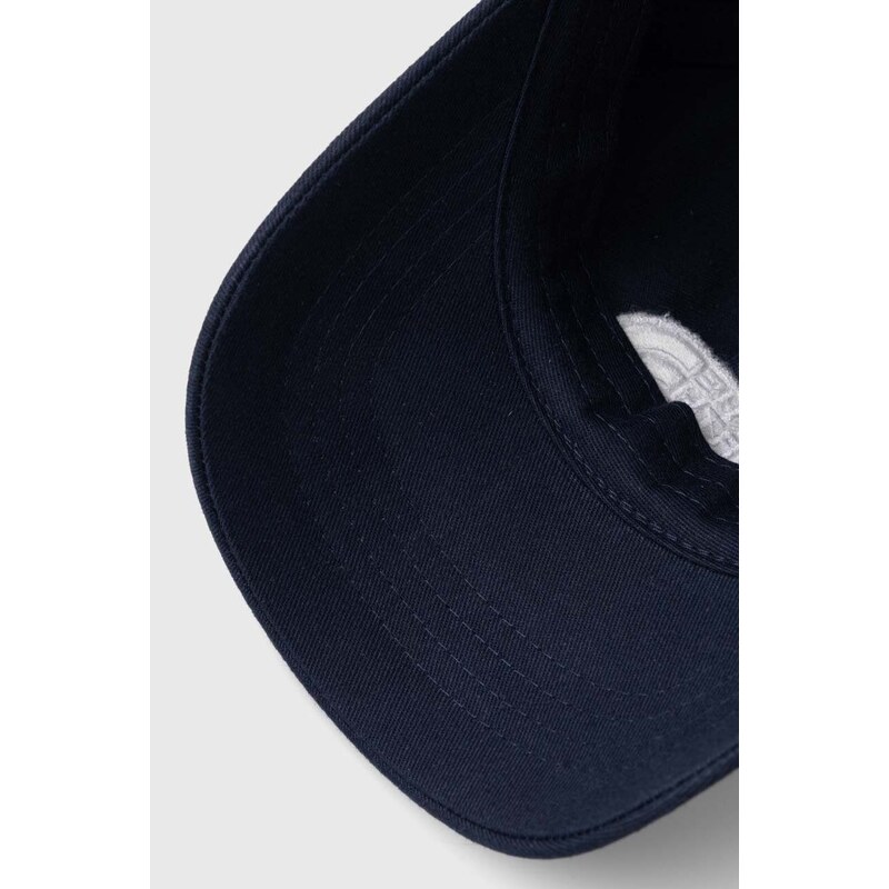 The North Face sapca Norm Hat culoarea albastru marin, cu imprimeu, NF0A7WHO8K21