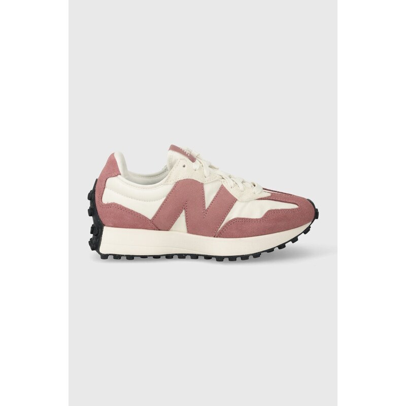 New Balance sneakers 327 culoarea roz, WS327MB