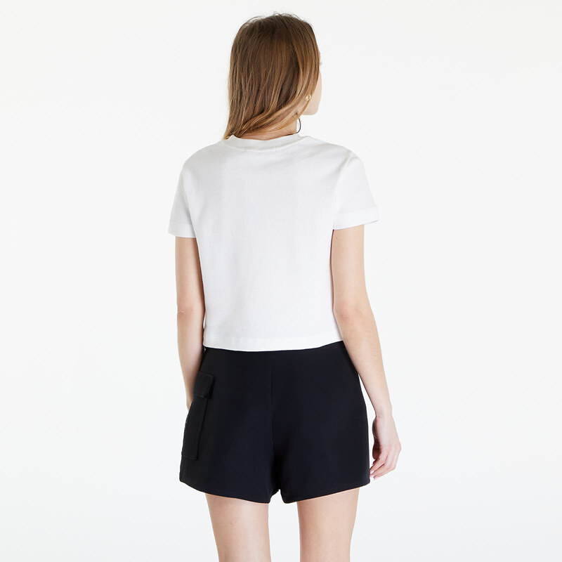 Tricou pentru femei Calvin Klein Jeans Waffle Baby Short Sleeve Tee Greige