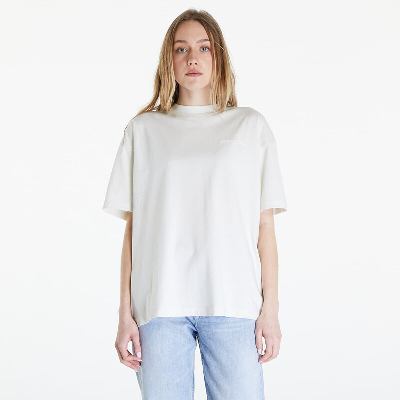 Tricou pentru femei Calvin Klein Jeans Embroidered Slogan T-Shirt Icicle