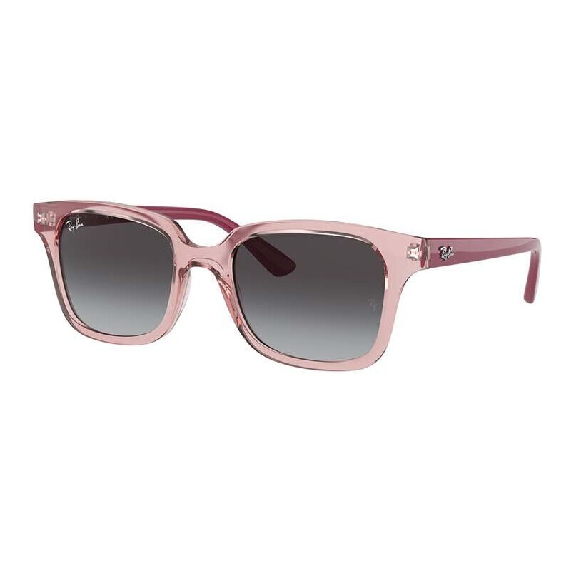 Ray-Ban ochelari de soare copii culoarea roz, 0RJ9071S