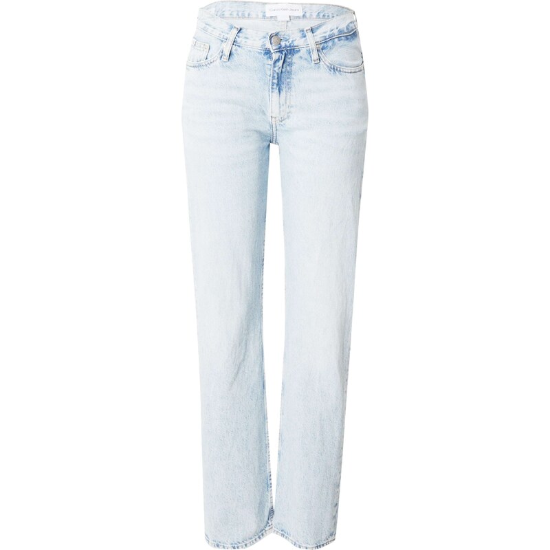 Calvin Klein Jeans Jeans albastru denim / negru / alb