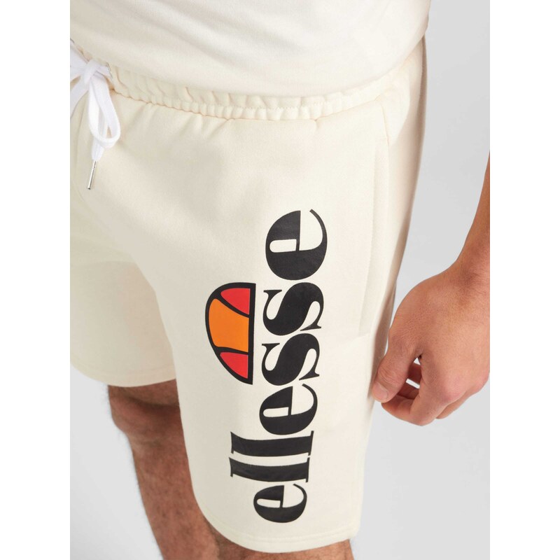 ELLESSE Pantaloni 'Bossini' bej deschis / portocaliu / negru / alb murdar
