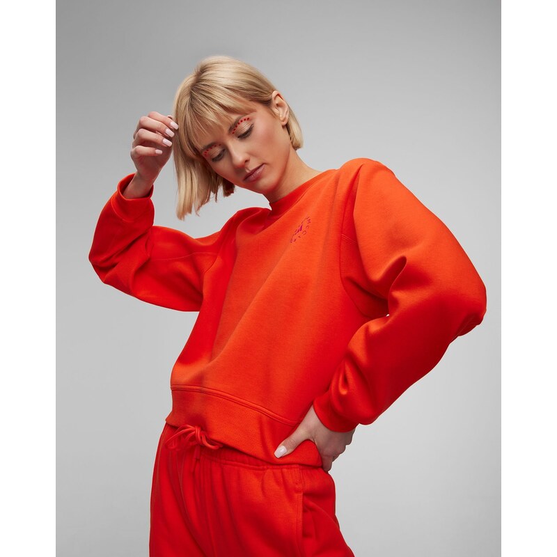 Hanorac portocaliu pentru femei Adidas by Stella McCartney ASMC