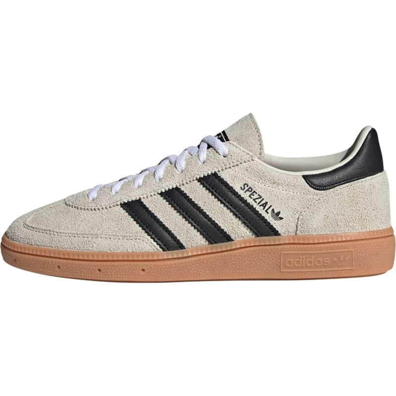 ADIDAS ORIGINALS Sneaker low 'Handball Spezial' maro cămilă / albastru marin / gri deschis