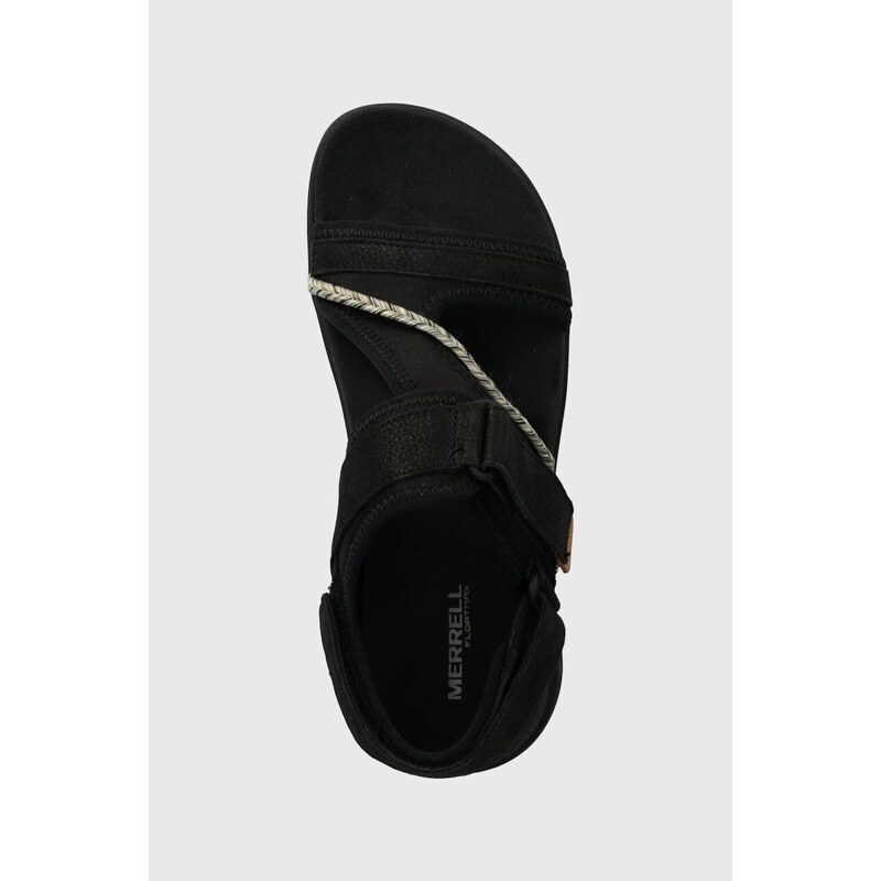 Merrell sandale TERRAN 4 BACKSTRAP femei, culoarea negru, J006412