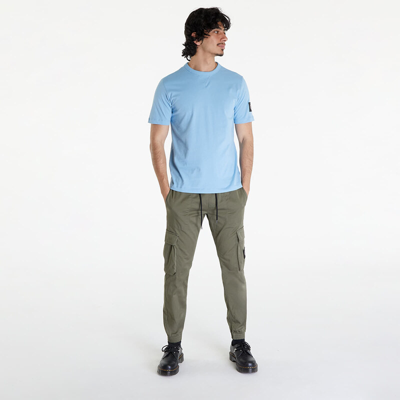 Tricou pentru bărbați Calvin Klein Jeans Badge Regular T-Shirt Dusk Blue