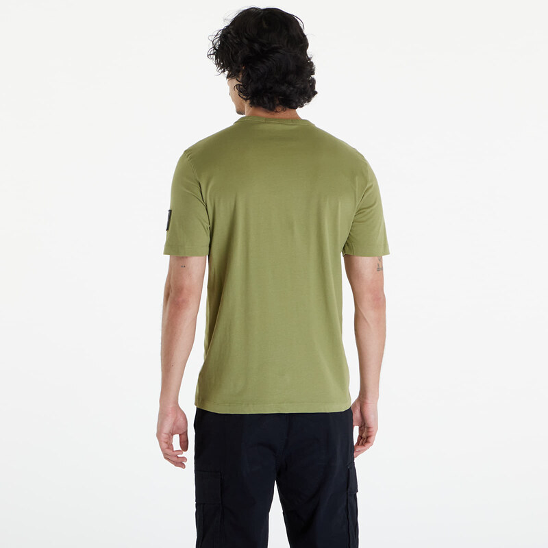 Tricou pentru bărbați Calvin Klein Jeans Cotton Badge T-Shirt Dark Juniper