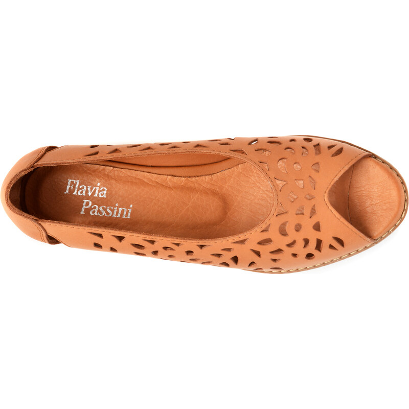 Sandale casual FLAVIA PASSINI maro, 2157, din piele naturala