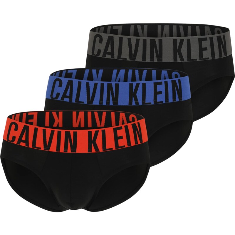 Calvin Klein Underwear Slip 'Intense Power' albastru / roșu / negru / alb
