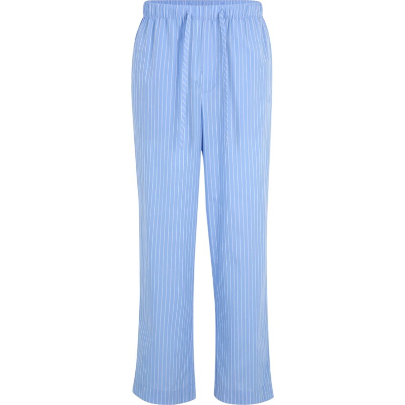 Marc O'Polo Pantaloni de pijama 'Mix&Match' albastru deschis / alb