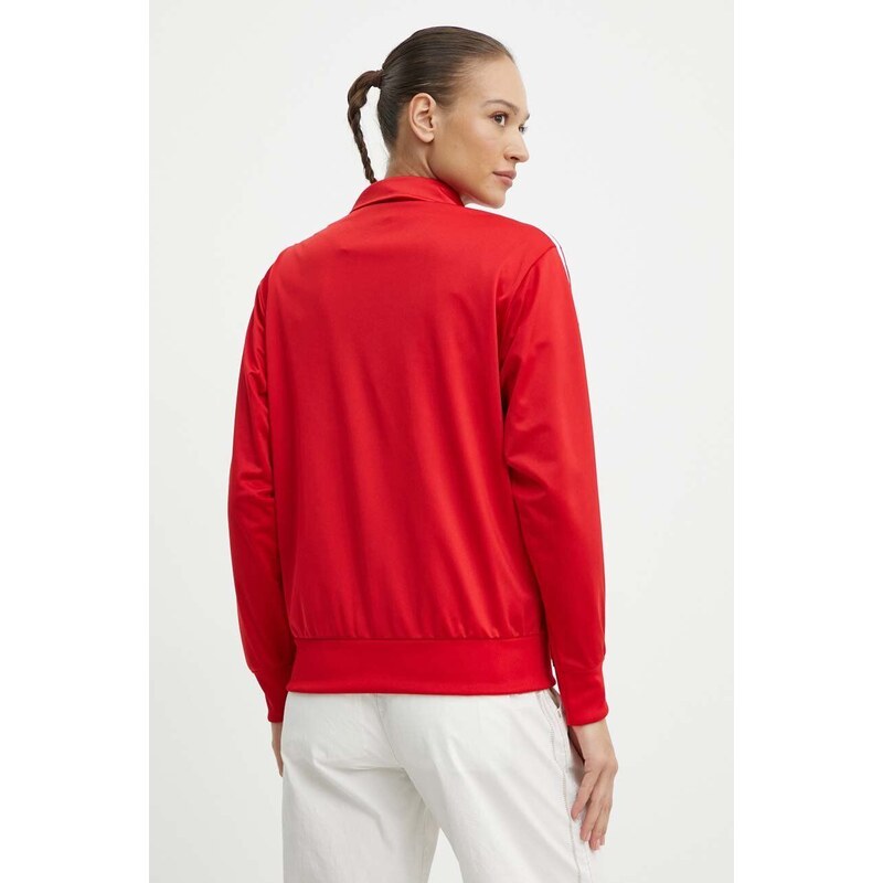 adidas Originals bluză femei, culoarea roșu, cu imprimeu IP0602