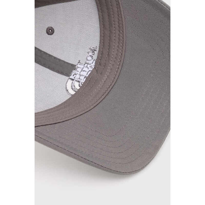 The North Face sapca Recycled 66 Classic Hat culoarea gri, cu imprimeu, NF0A4VSVSOU1